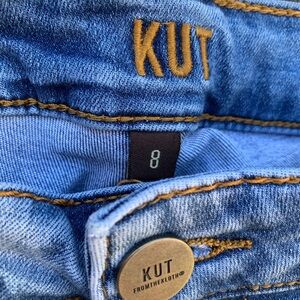 KUT boyfriend jeans size 8.